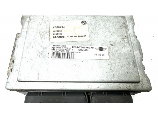 Řídící jednotka S122237002A, 7545802 Mini One - Cooper R50 - 53 2003