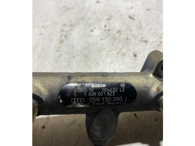Топливная рампа 059130090J, F00R001823   Audi A6 S6 C6 4F  