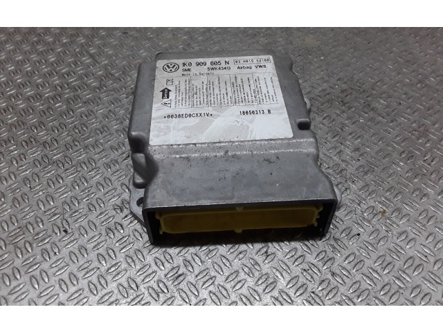 Блок подушек безопасности 1K0909605N Volkswagen Golf Plus