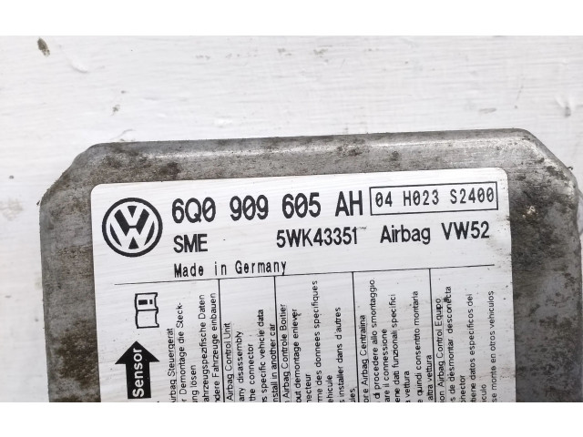Блок подушек безопасности 6Q0909605AH   Volkswagen Caddy