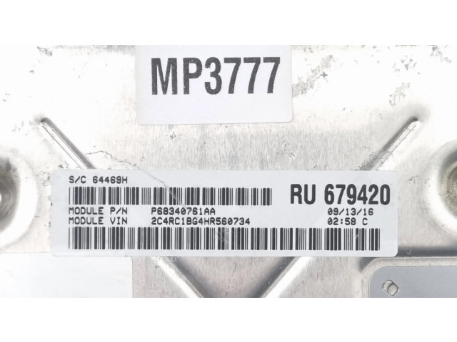 Řídící jednotka P05150888AD, A2C7397810400 Chrysler Pacifica 2018