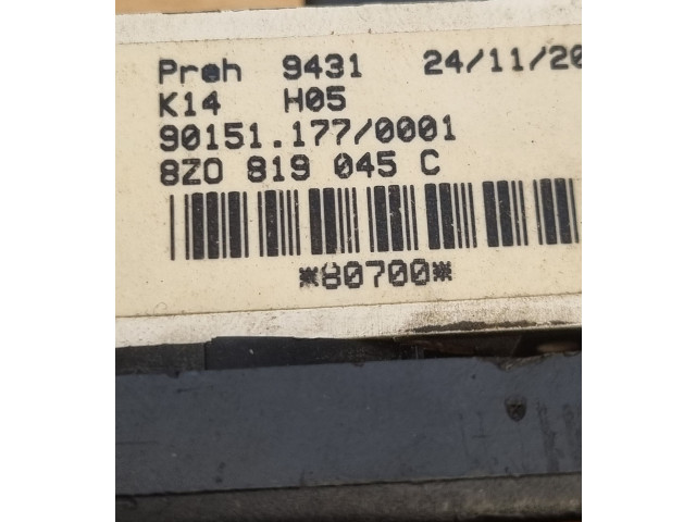 Блок управления климат-контролем 8Z0819045C, 8Z0819045C   Audi A2