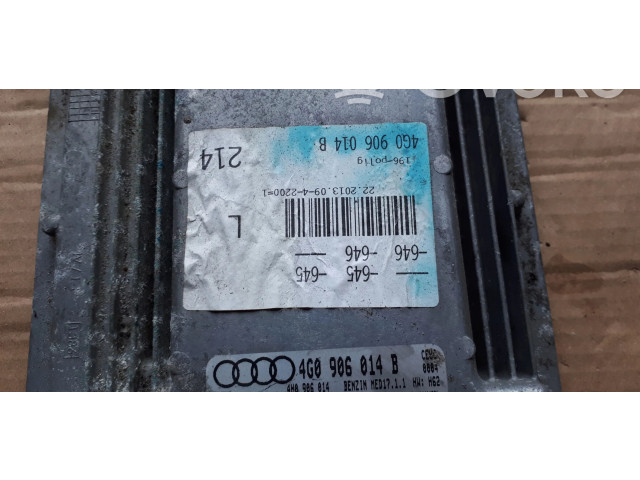 Блок управления двигателя 4G0906014B   Audi A6 S6 C7 4G