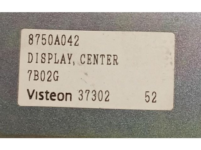 Přístrojová deska Mitsubishi Pajero 2006 8750A042, 4M41450