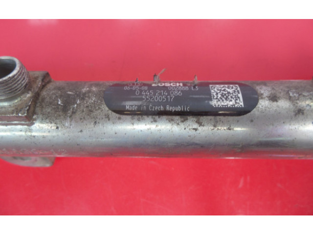 Топливная рампа 0445214086, 0281002507   Fiat Grande Punto  