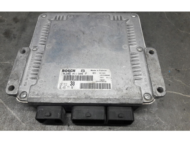 Блок управления двигателем ECU 0281011608 Lancia Phedra