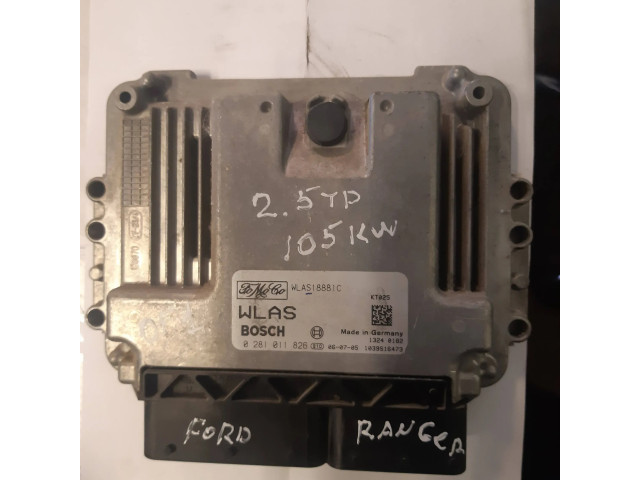 Блок управления двигателя 0281011826, wlas18881c Ford Ranger