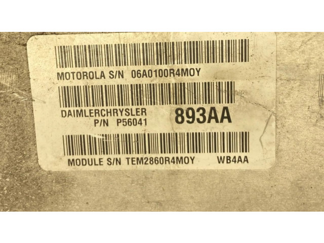 Блок управления двигателя P56041, 06A0100R4M0Y Jeep Grand Cherokee (WJ)