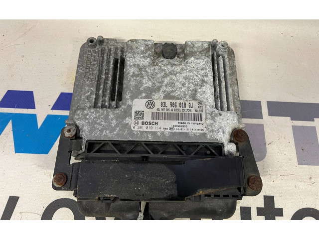 Блок управления двигателя 03L906018QJ, 0281019114   Skoda Yeti (5L)