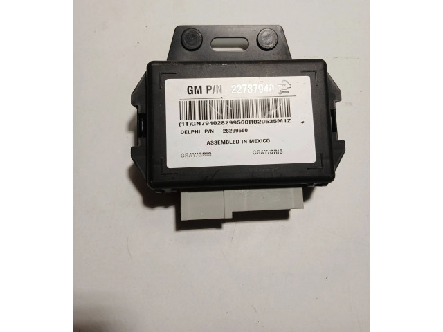 Блок комфорта 22787940, 28299560 Opel Antara