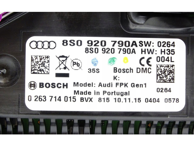 Панель приборов 8S0920790A   Audi TT TTS RS Mk3 8S       