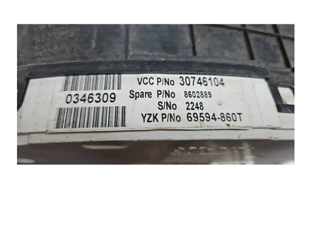 Přístrojová deska Volvo XC90 2008 30746104, 8602889