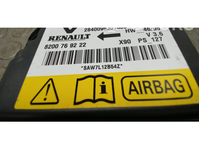 Блок подушек безопасности 8200769222, 8201163278 Dacia Logan I