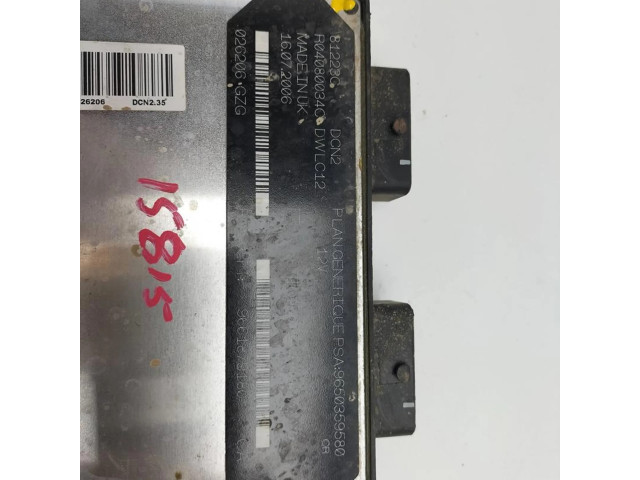 Řídící jednotka 9650359580 Citroen Berlingo 1963