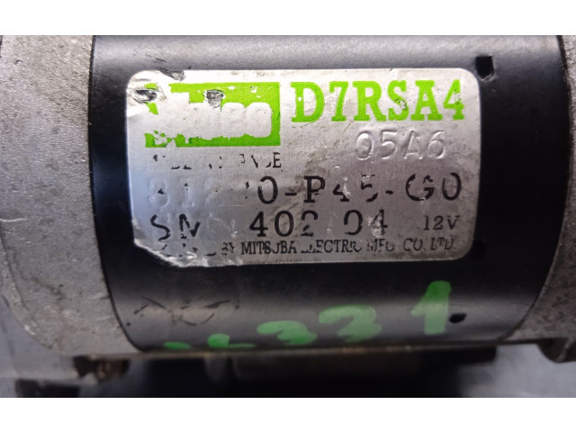 Турбина Honda Accord 31200P45G0, SM402P45 для двигателя F18A3