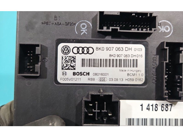 Блок комфорта 8K0907063DH, IMPRK1418687   Audi Q5 SQ5   