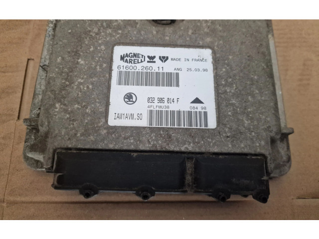 Блок управления двигателя 032906014F Skoda Octavia Mk1 (1U)