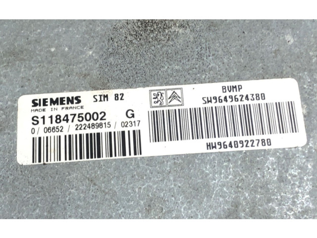 Блок управления коробкой передач Citroen C3