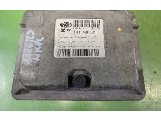 Блок управления двигателем Блок управления 46769432 Lancia Lybra