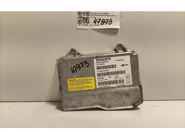 Блок подушек безопасности P31295676, D4164T   Volvo V70