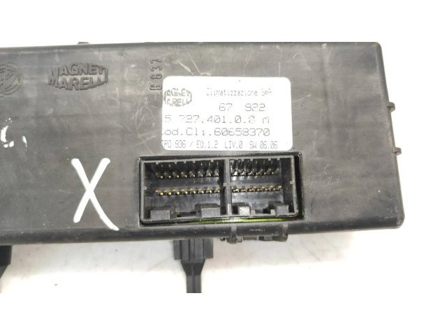 Блок управления климат-контролем 60658370   Alfa Romeo 166