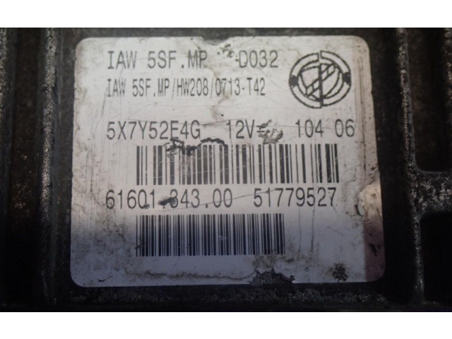 Блок управления двигателем Блок управления Fiat Albea