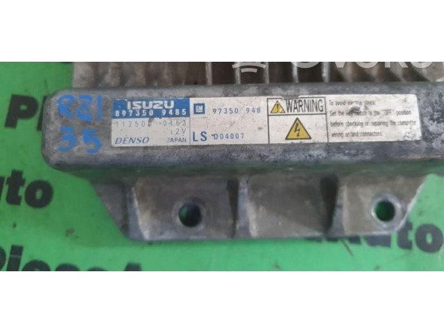 Блок управления двигателем Блок управления 8973509485, 8973509485.   Opel Meriva A