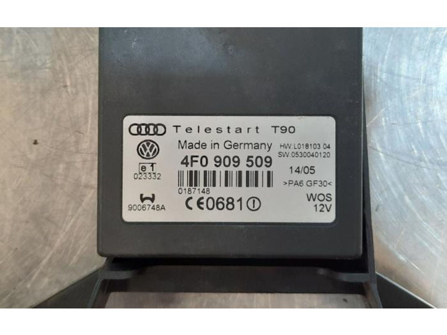 Блок управления климат-контролем 4F0909509 Audi A6 S6 C6 4F