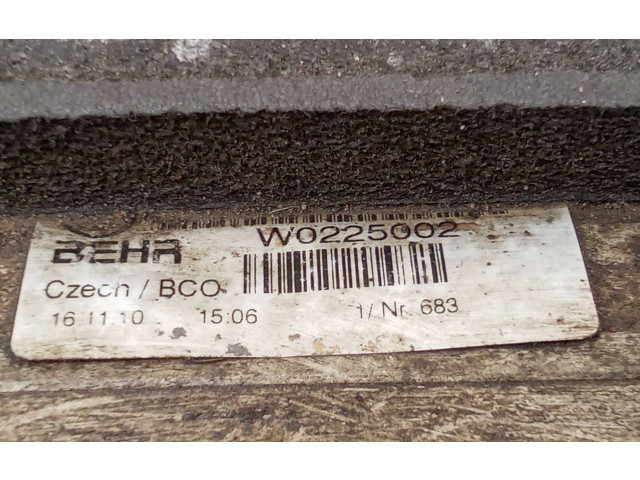 Интеркулер W0225002 Skoda Roomster (5J)