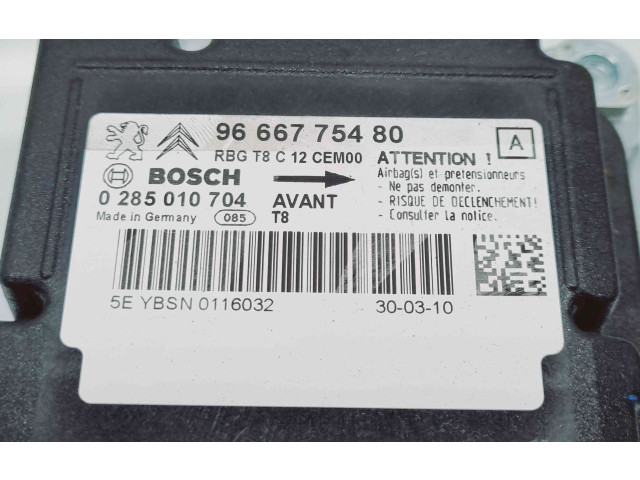 Блок подушек безопасности    Peugeot 3008 I