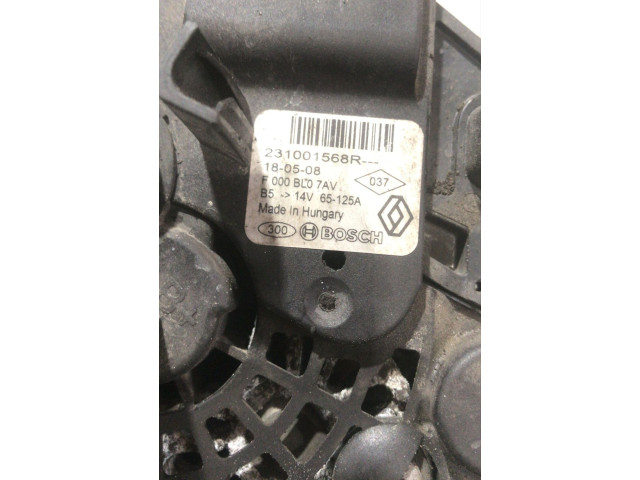 Генератор 231001568R, 231001568R Dacia Duster