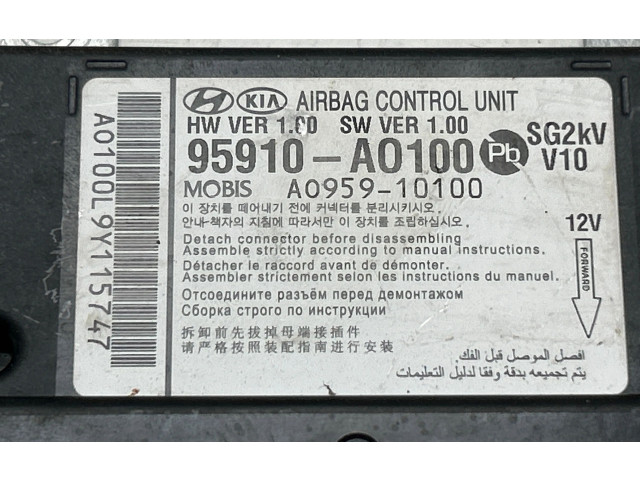 Блок подушек безопасности 95910AO100, A095910100 KIA Niro