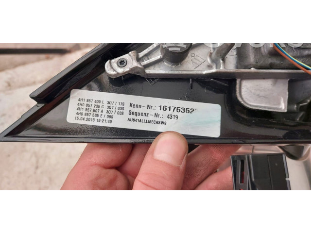 Zpětné zrcátko  Audi A8 S8 D4 4H 2014  4H1857409L  