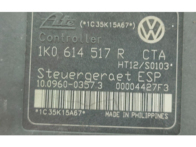 Блок АБС 1K0614517R, 10020600703 Audi A3 S3 8P 2003 - 2012 года