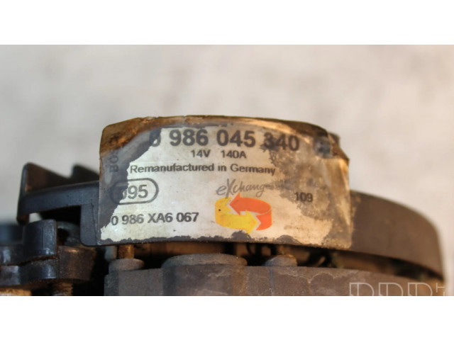 Генератор 0986045340 Audi A4 S4 B7 8E 8H 0.0