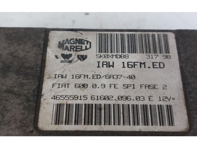Řídící jednotka IAW16FMED Fiat Seicento/600 1998