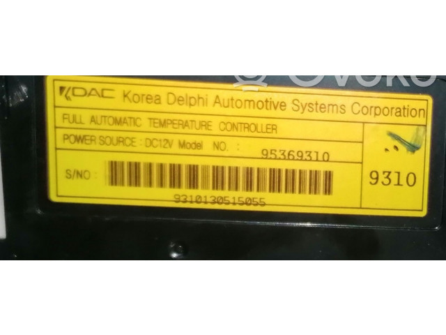 Блок управления кондиционера воздуха / климата/ печки (в салоне) 95369310   Chevrolet Captiva    