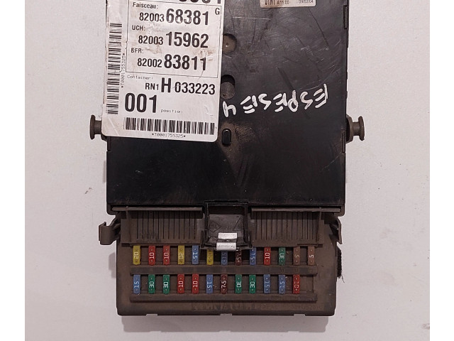 Pojistková skříňka 8200283811, 8200368381 Renault Espace IV 2005