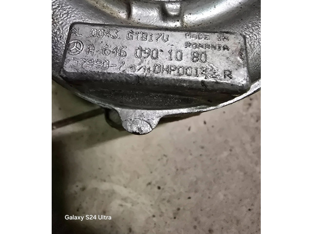 Turbodmychadlo Турбина A6460901080 Mercedes-Benz CLK AMG A208 C208 646811