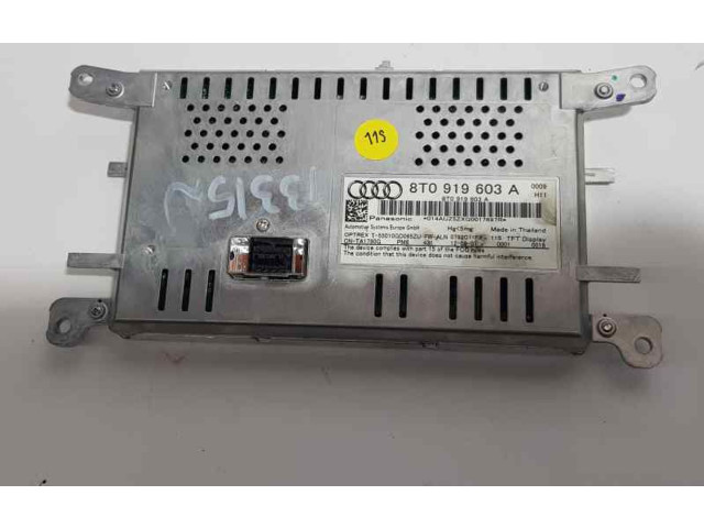 Экран/ дисплей / маленький экран    8T0919603A, T55010GD065ZU   Audi A4 S4 B8 8K