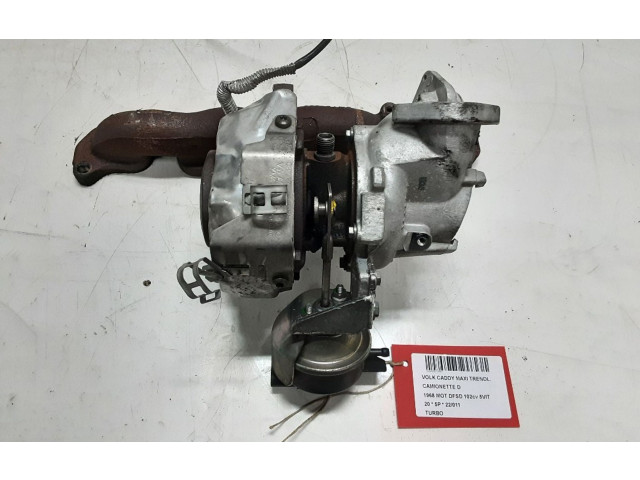  Турбина Volkswagen Caddy  04L253019P, 04L253019P   для двигателя DFSD      