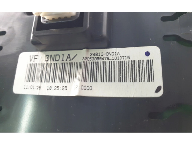 Přístrojová deska Nissan Leaf I (ZE0) 2012 248103ND1A