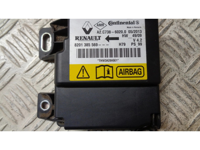 Блок подушек безопасности 8201385569 Dacia Duster