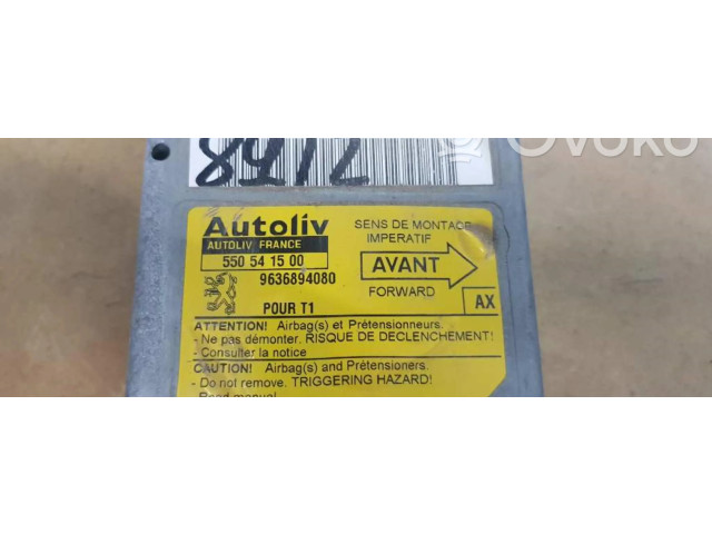 Блок подушек безопасности 9636894080, CENTRALITAAIRBAG   Peugeot 206+