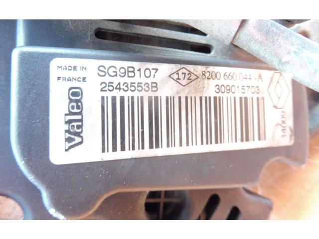 Генератор 2543553B, 2543553B Dacia Sandero
