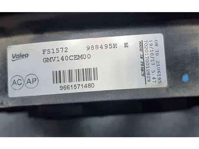 Вентилятор радиатора 9661571480, VALEO Citroen Berlingo 1.6