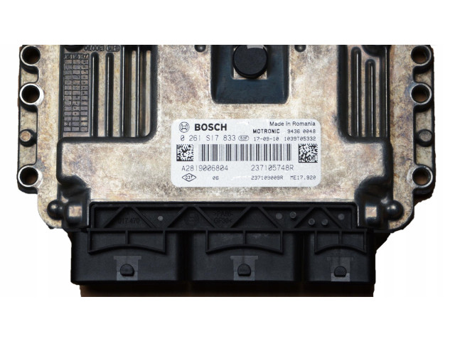 Блок управления двигателем Блок управления 237105748R   Smart ForFour I