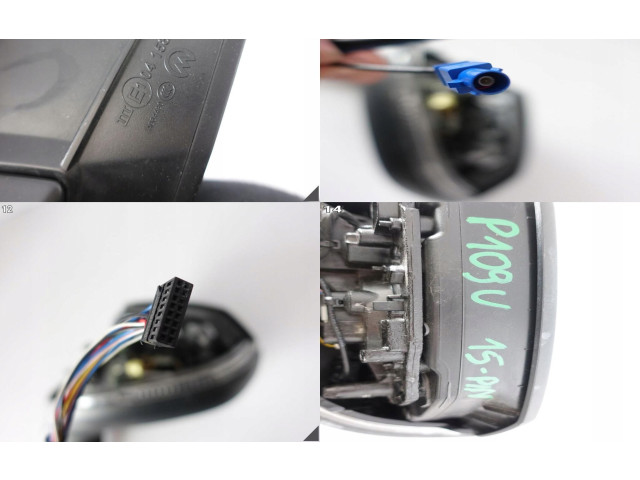 Zpětné zrcátko Audi Q7 4M 2015 4M1857409BS9B9, 4M0857527A