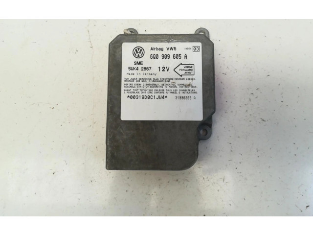Блок подушек безопасности 6Q0909605A, CENTRALITAAIRBAG   Volkswagen Caddy