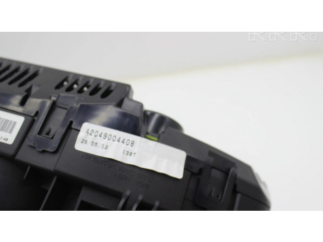 Přístrojová deska  Mercedes-Benz C W204 2012 A2049004408  